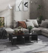 Couchtisch Hochglanz-Grau 103,5x60x35 cm Holzwerkstoff