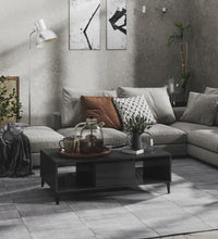 Couchtisch Hochglanz-Grau 103,5x60x35 cm Holzwerkstoff