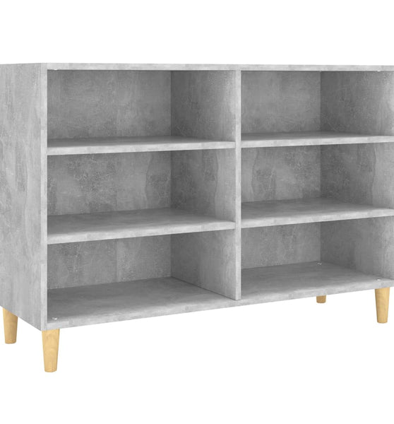 Sideboard Betongrau 103,5x35x70 cm Holzwerkstoff