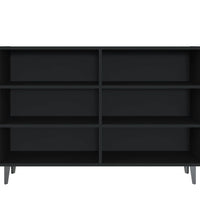 Sideboard Schwarz 103,5x35x70 cm Holzwerkstoff