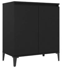 Sideboard Schwarz 60x35x70 cm Holzwerkstoff