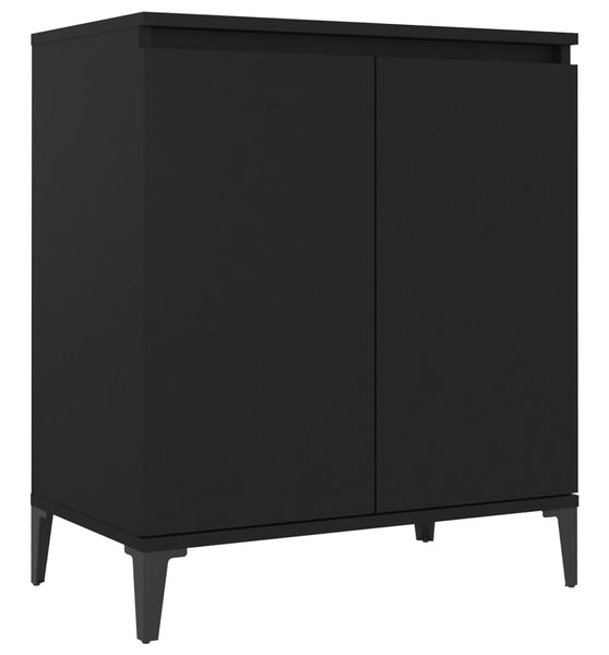 Sideboard Schwarz 60x35x70 cm Holzwerkstoff