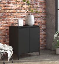 Sideboard Schwarz 60x35x70 cm Holzwerkstoff