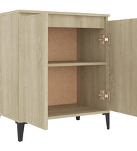 Sideboard Sonoma-Eiche 60x35x70 cm Holzwerkstoff