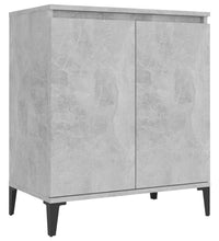 Sideboard Betongrau 60x35x70 cm Holzwerkstoff