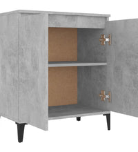 Sideboard Betongrau 60x35x70 cm Holzwerkstoff