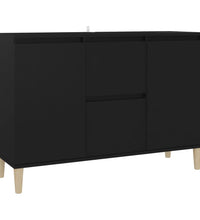 Sideboard Schwarz 103,5x35x70 cm Holzwerkstoff