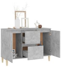 Sideboard Betongrau 103,5x35x70 cm Holzwerkstoff