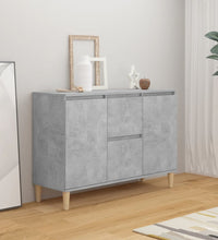 Sideboard Betongrau 103,5x35x70 cm Holzwerkstoff