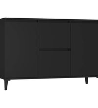 Sideboard Schwarz 104x35x70 cm Holzwerkstoff