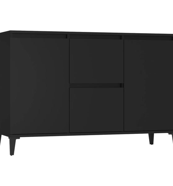 Sideboard Schwarz 104x35x70 cm Holzwerkstoff