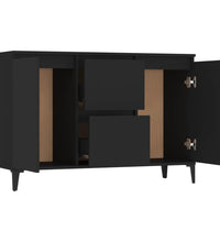 Sideboard Schwarz 104x35x70 cm Holzwerkstoff