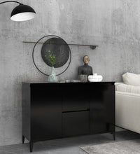 Sideboard Schwarz 104x35x70 cm Holzwerkstoff