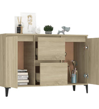 Sideboard Sonoma-Eiche 104x35x70 cm Holzwerkstoff