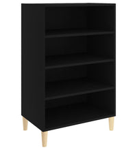 Sideboard Schwarz 57x35x90 cm Holzwerkstoff