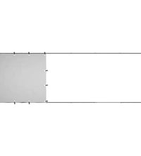 Hundezwinger Schwarz 330x110x110 cm Stahl