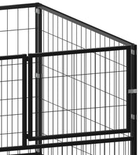 Hundezwinger Schwarz 200x100x70 cm Stahl