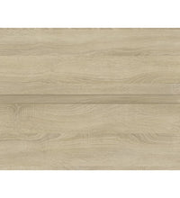 Waschbeckenunterschrank Einbaubecken Sonoma-Eiche Holzwerkstoff