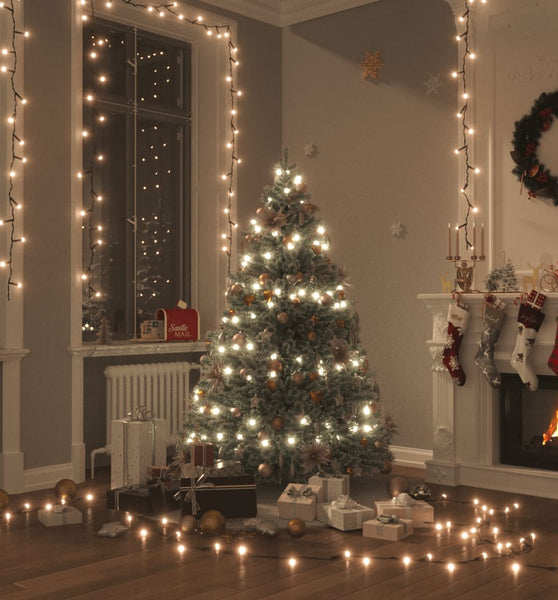 LED-Lichterkette mit 150 LEDs Warmweiß 15 m PVC