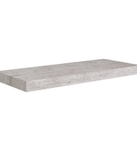 Schweberegale 4 Stk. Betongrau 60x23,5x3,8 cm MDF