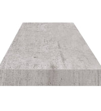 Schweberegale 4 Stk. Betongrau 90x23,5x3,8 cm MDF