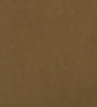 Relaxsessel mit Hocker Braun Samt