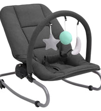Babywippe Anthrazit Stahl