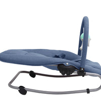 Babywippe Marineblau Stahl