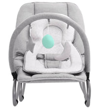 Babywippe Hellgrau Stahl