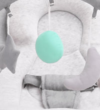 Babywippe Hellgrau Stahl