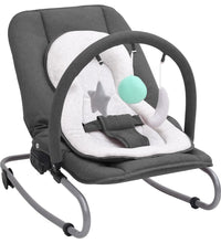 Babywippe Anthrazit Stahl