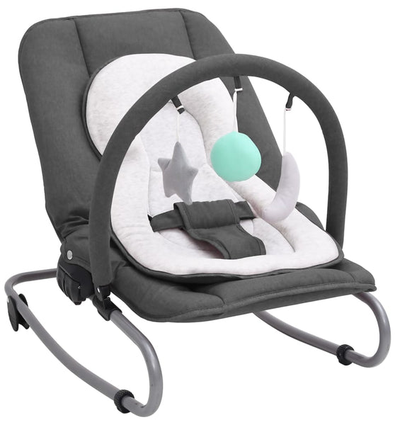 Babywippe Anthrazit Stahl