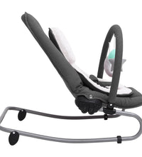 Babywippe Anthrazit Stahl