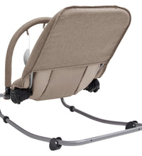 Babywippe Taupe Stahl