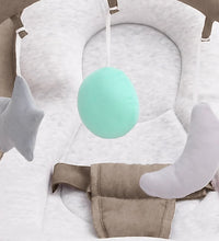 Babywippe Taupe Stahl