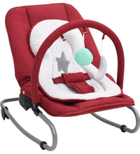 Babywippe Rot Stahl