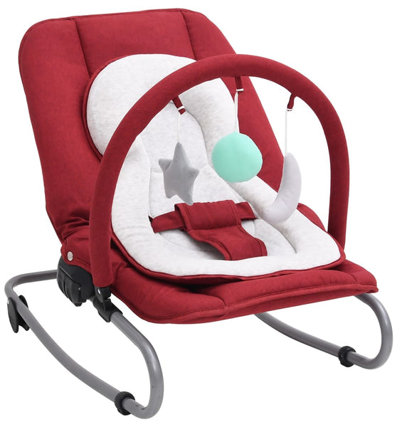 Babywippe Rot Stahl