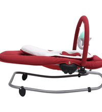Babywippe Rot Stahl