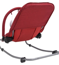Babywippe Rot Stahl