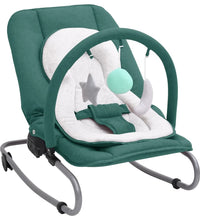 Babywippe Grün Stahl
