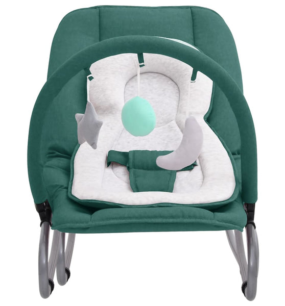 Babywippe Grün Stahl