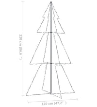 Weihnachtsbaum in Kegelform 300 LEDs Indoor & Outdoor 120x220cm