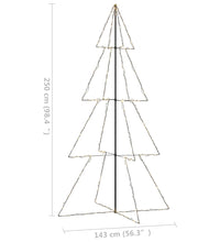 Weihnachtsbaum in Kegelform 360 LEDs Indoor Outdoor 143x250 cm