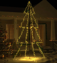 Weihnachtsbaum in Kegelform 360 LEDs Indoor Outdoor 143x250 cm