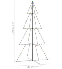 Weihnachtsbaum in Kegelform 360 LEDs Indoor Outdoor 143x250 cm