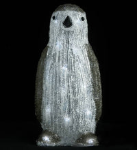 LED-Weihnachtsfigur Pinguin Acryl Indoor und Outdoor 30 cm