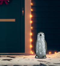 LED-Weihnachtsfigur Pinguin Acryl Indoor und Outdoor 30 cm