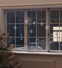 Lichterketten Stern und Mond Fernbedienung 138 LEDs Kaltweiß