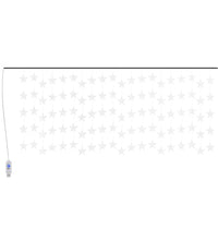 LED Sternenvorhang Lichterkette 500 LED Bunt 8 Funktionen
