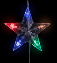 LED Sternenvorhang Lichterkette 500 LED Bunt 8 Funktionen